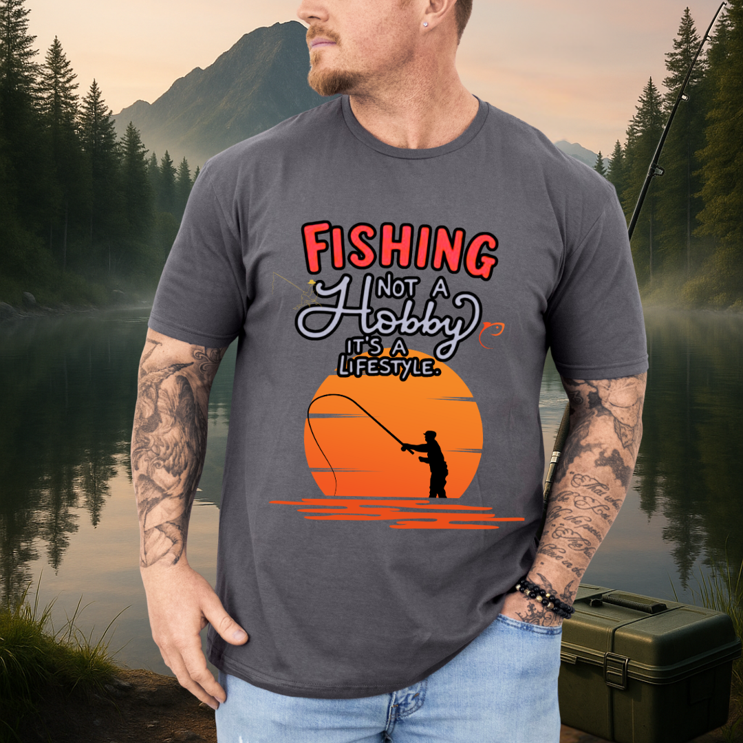 Fishing Lifestyle Tee | Fishing Enthusiasts