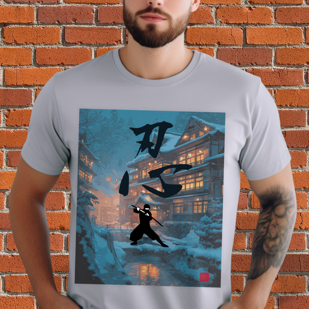 Ninja Warrior Tee ,Japanese Style