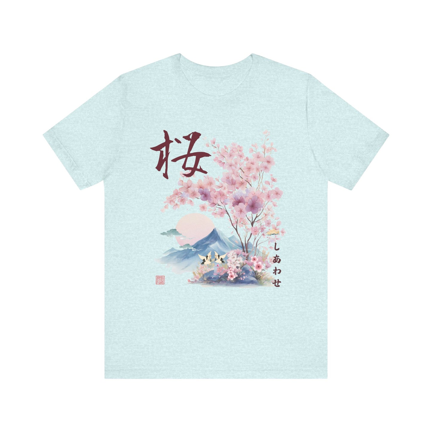 Japanese Sakura Art T-shirt