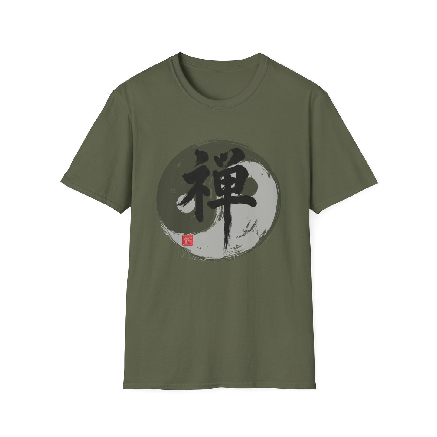 Zen Japanese Style Inspirational Tee | 禅 Calligraphy Shirt