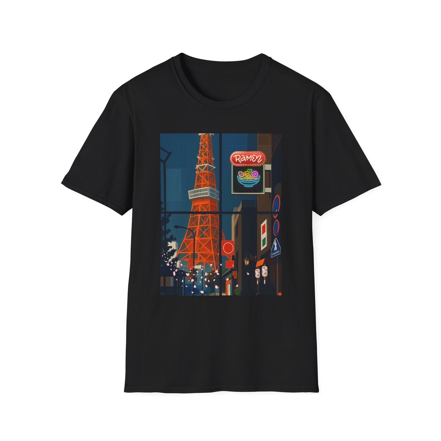 Tokyo Tower Graphic - Urban Vibes Tee