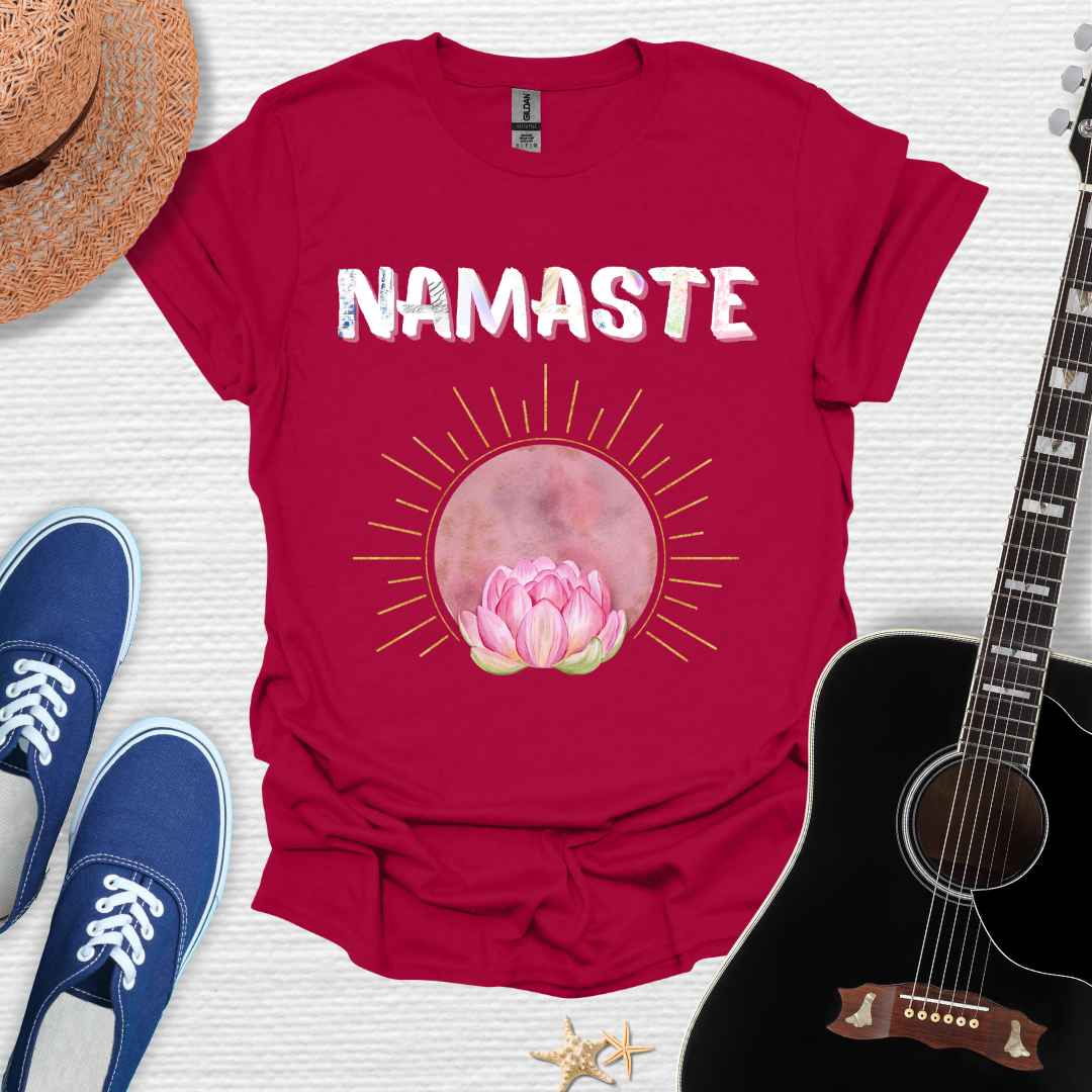 Namaste Bloom - Yoga Lover Tee