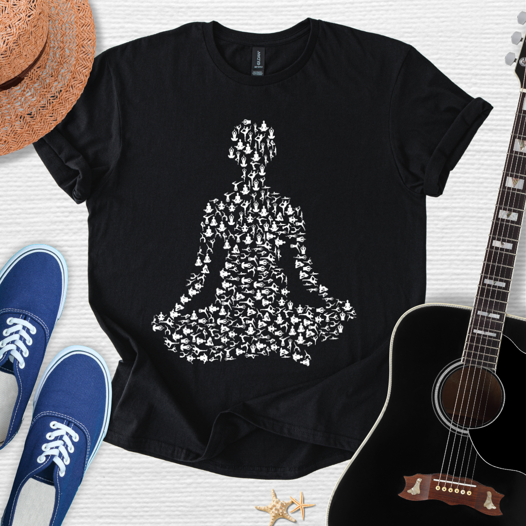 Inner Peace Yoga Silhouette Tee