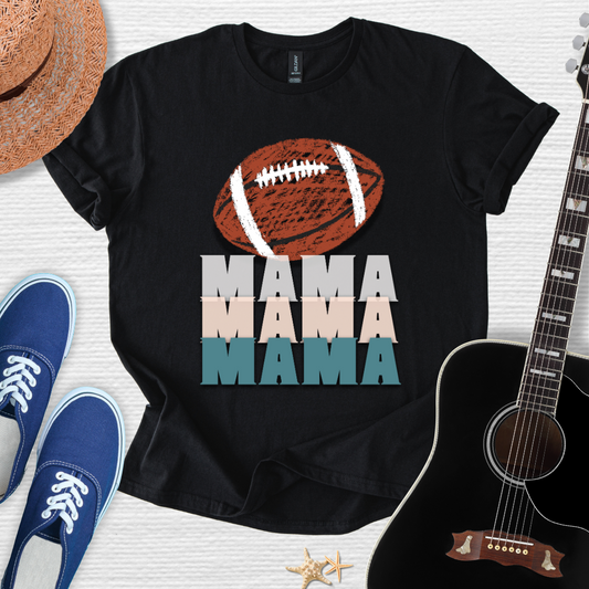Football Fierce Mama Unisex Softstyle Tee
