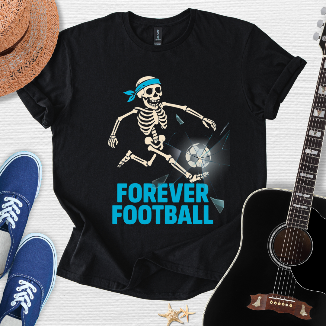 Forever Football Skeleton Tee