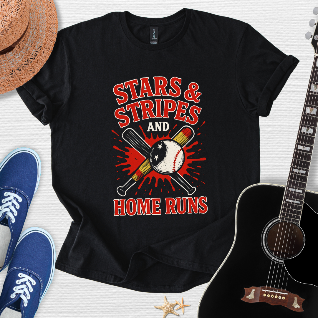 Stars & Stripes Baseball Tee