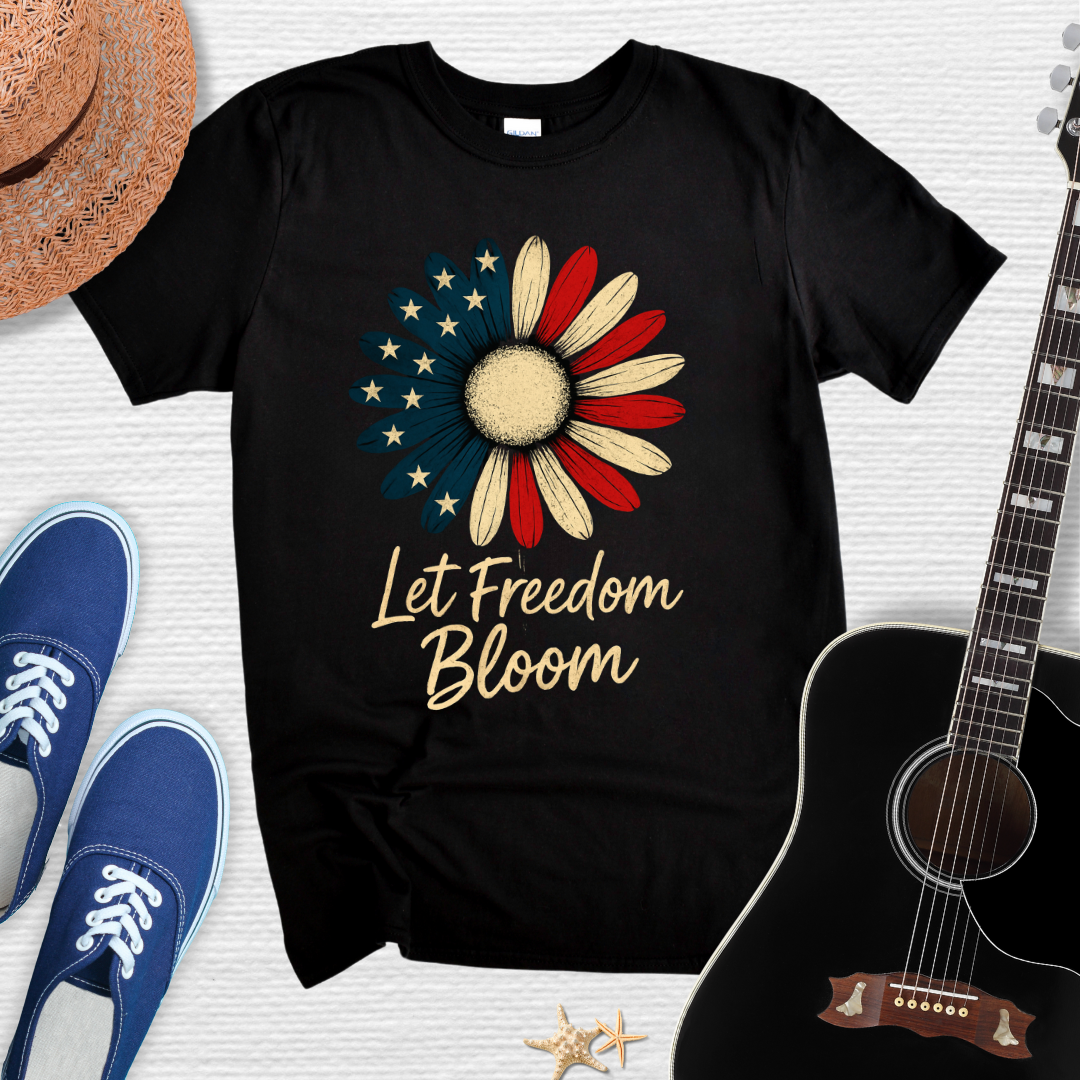 Let Freedom Bloom Tee