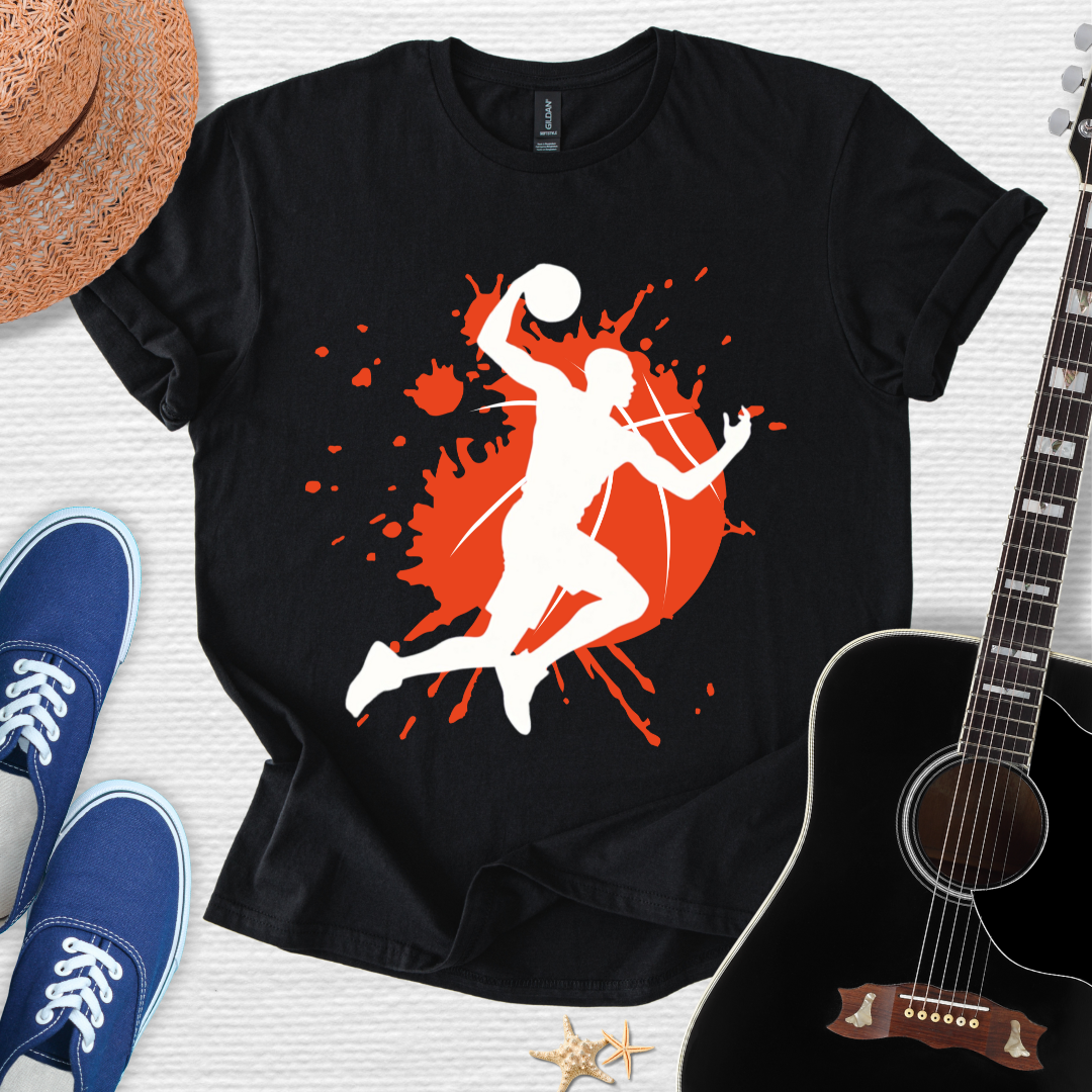 Sporty Splash Design Tee