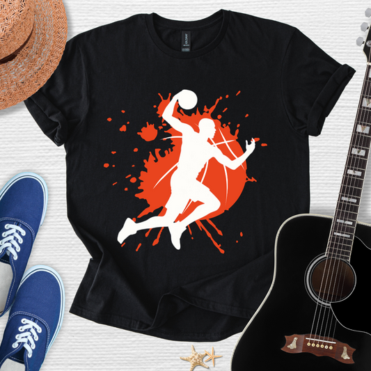Sporty Splash Design Tee