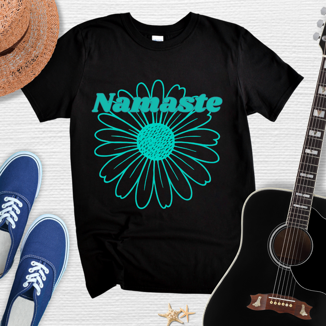 Namaste Floral & Boho Style Tee