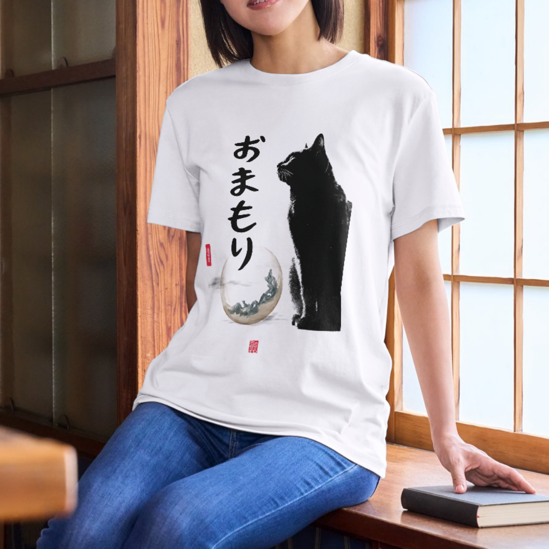 Japanese Cat, Spirit Guardian Style