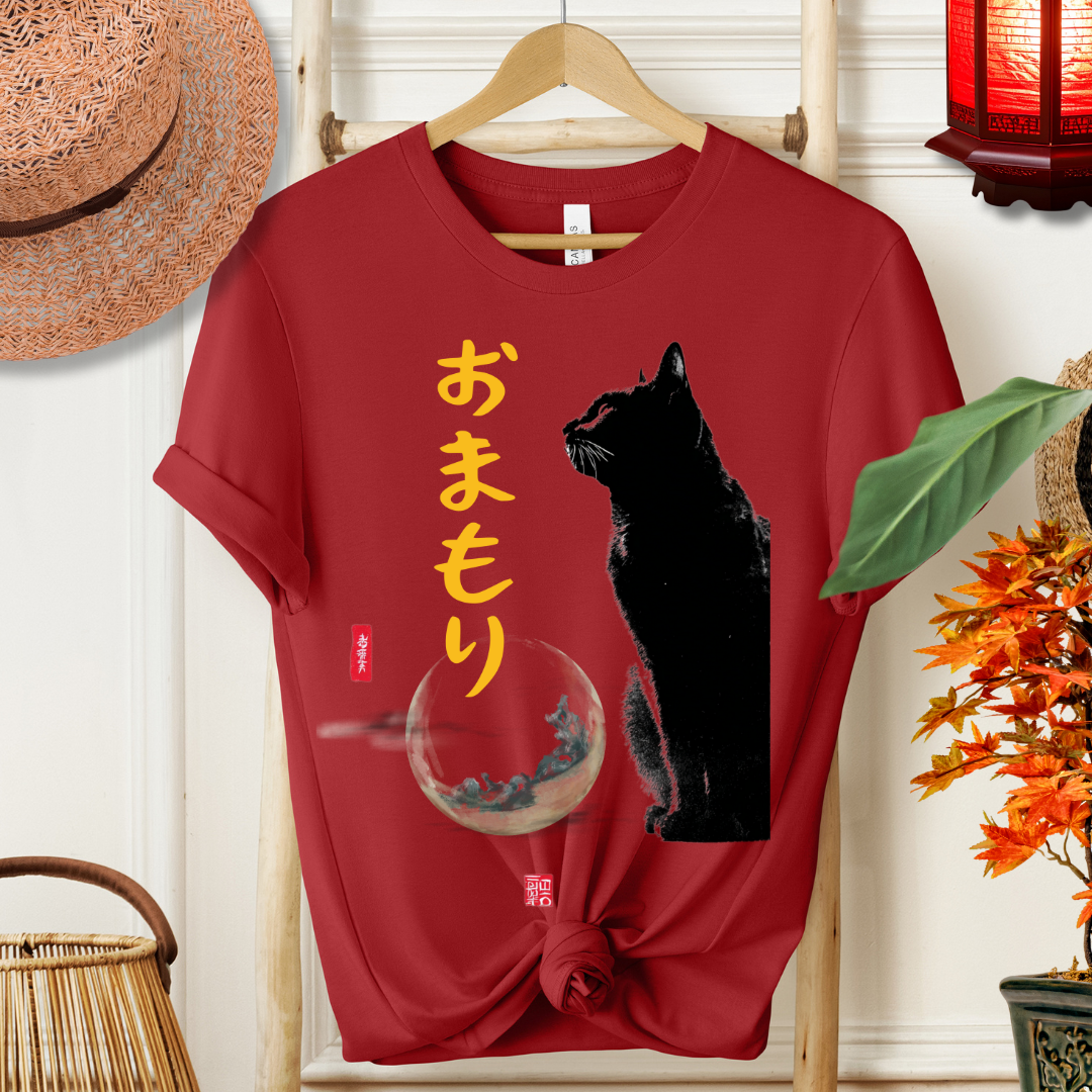 Japanese Guardian Cat Art Tee