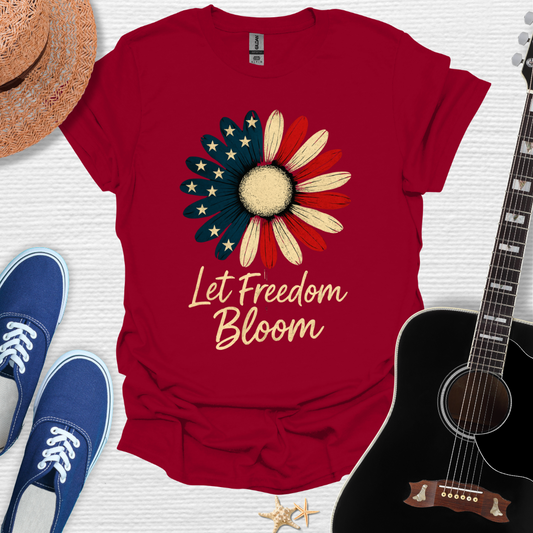 Let Freedom Bloom Tee