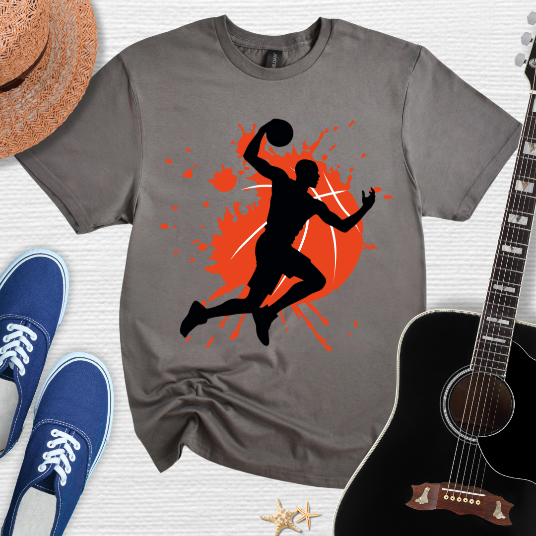 Sporty Splash Design Tee