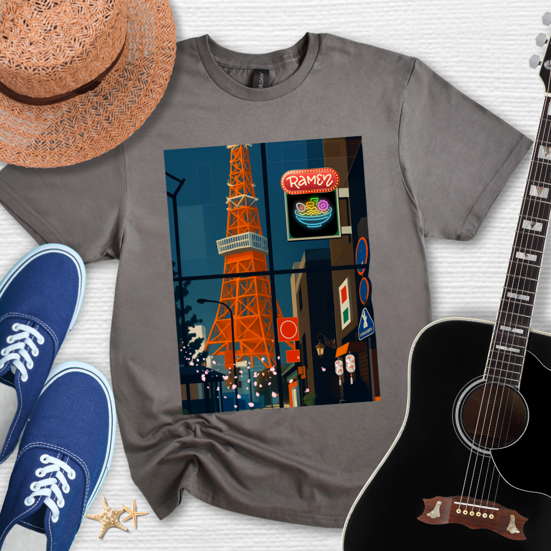 Tokyo Tower Graphic - Urban Vibes Tee