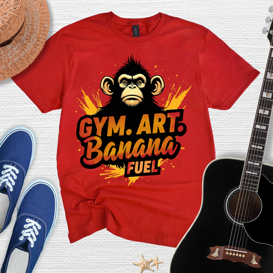Gym Art Banana Fuel Tee