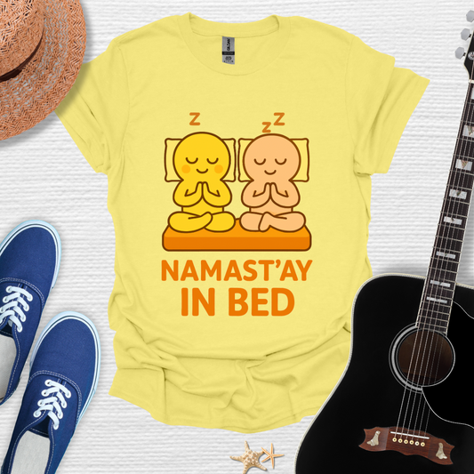 Namast'ay in Bed | Cozy Yoga Tee