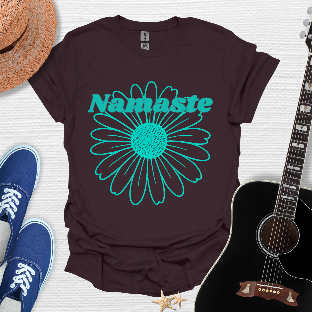 Namaste Floral & Boho Style Tee