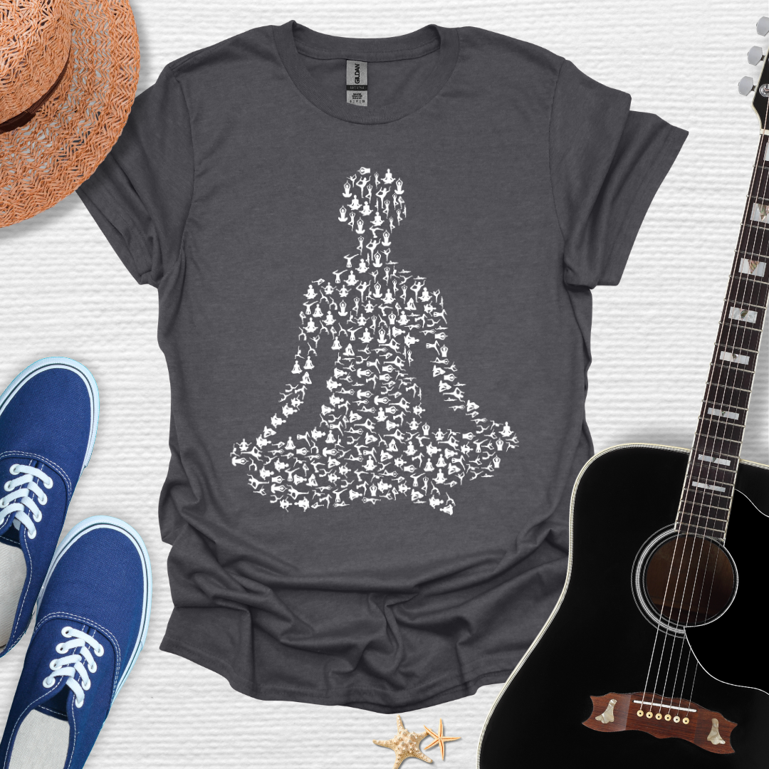 Inner Peace Yoga Silhouette Tee