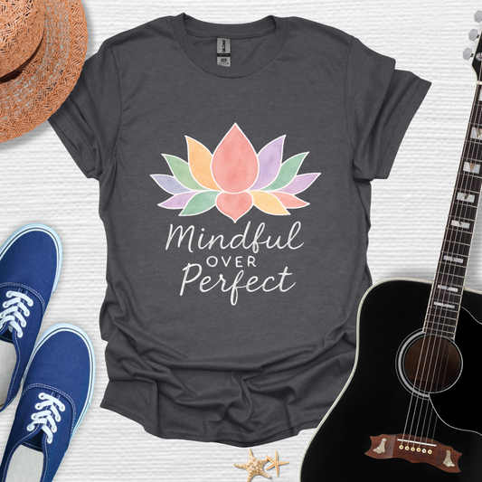 Mindful Lotus ,Inspirational Tee