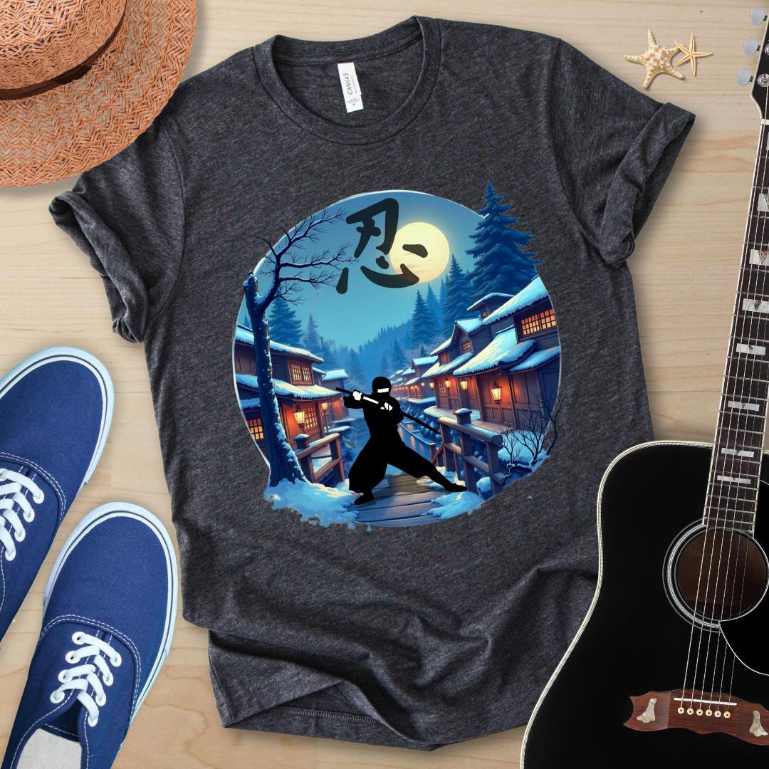 Moonlit Samurai Unisex Tee