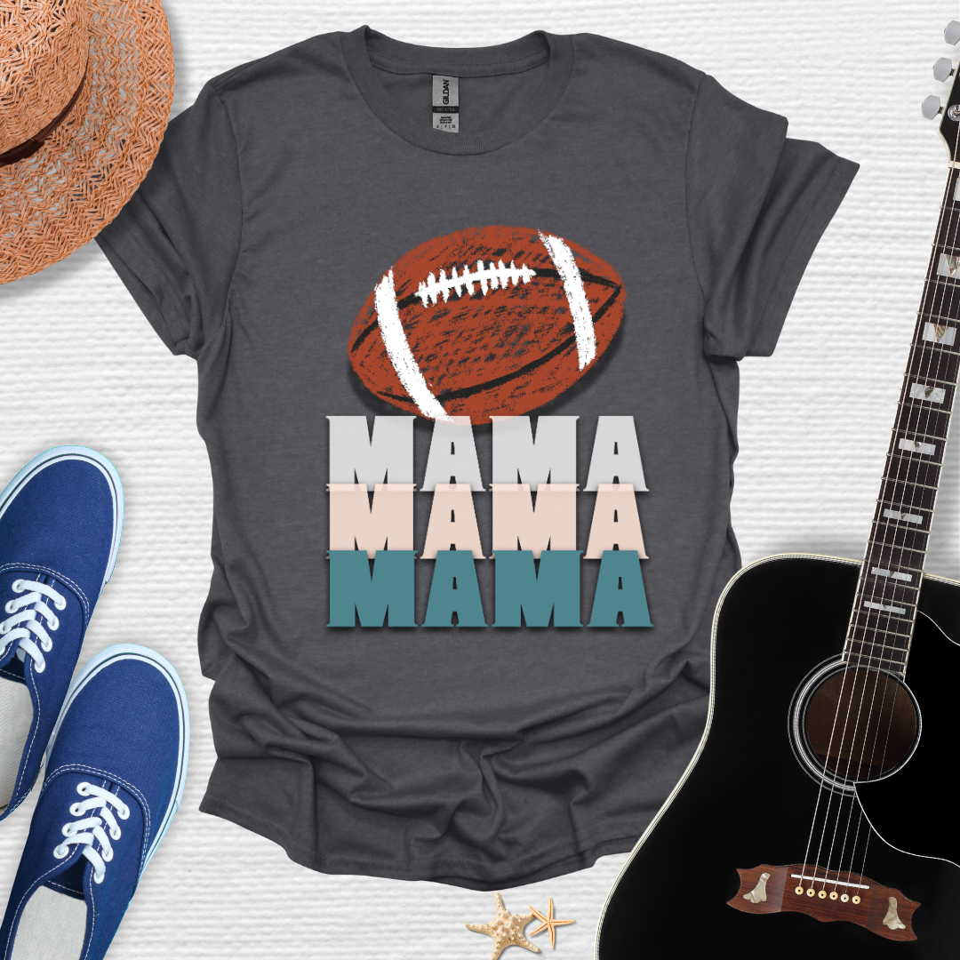 Football Fierce Mama Unisex Softstyle Tee