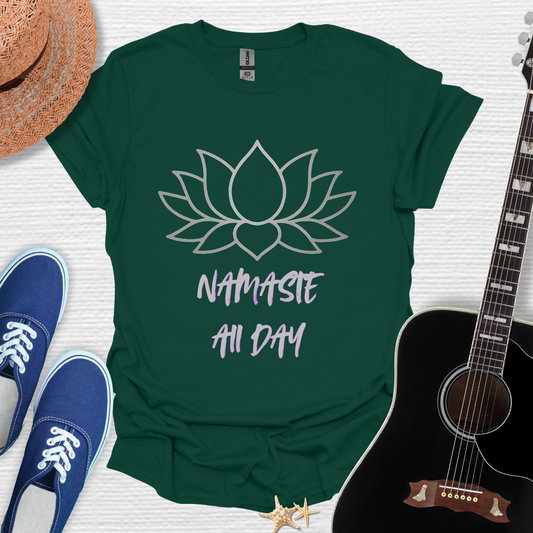 Namaste-Relaxed Fit Meditation Tee