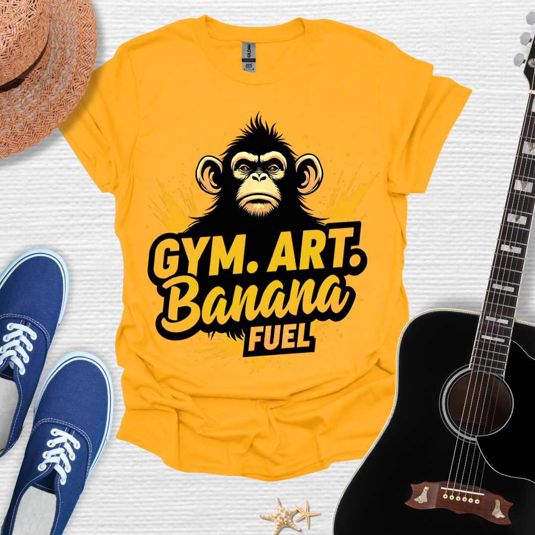 Gym Art Banana Fuel Tee
