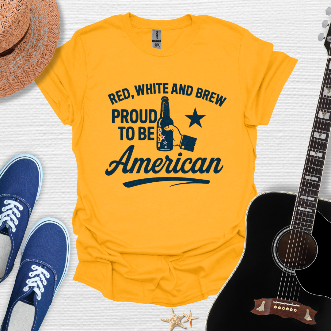 Proud to be American, Red White Brew Tee