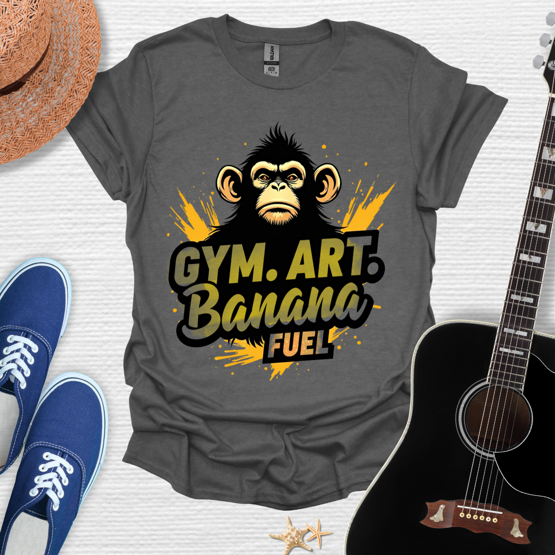 Gym Art Banana Fuel Tee