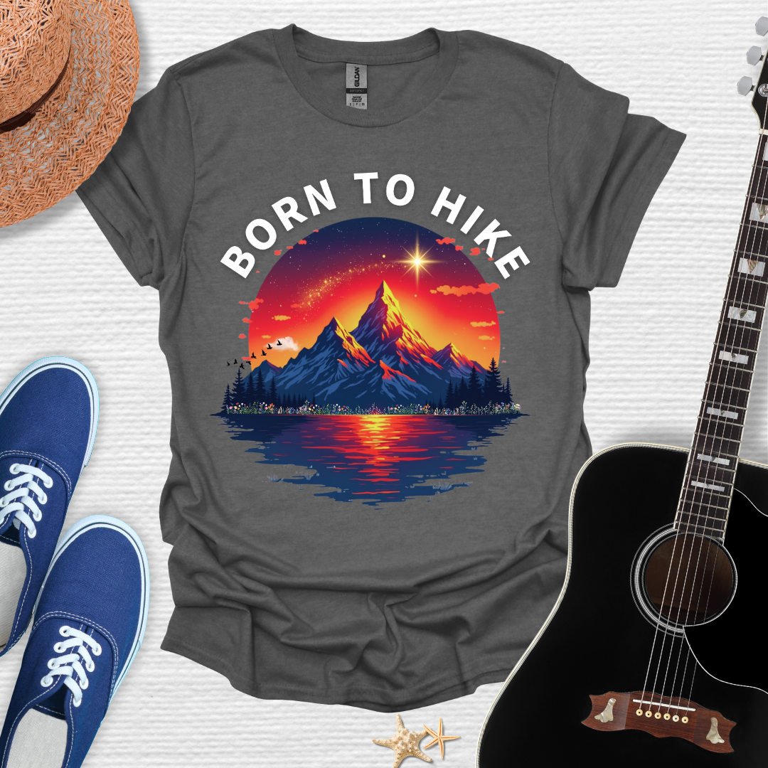 Born to Hike Unisex Softstyle Tee- Nature Lovers