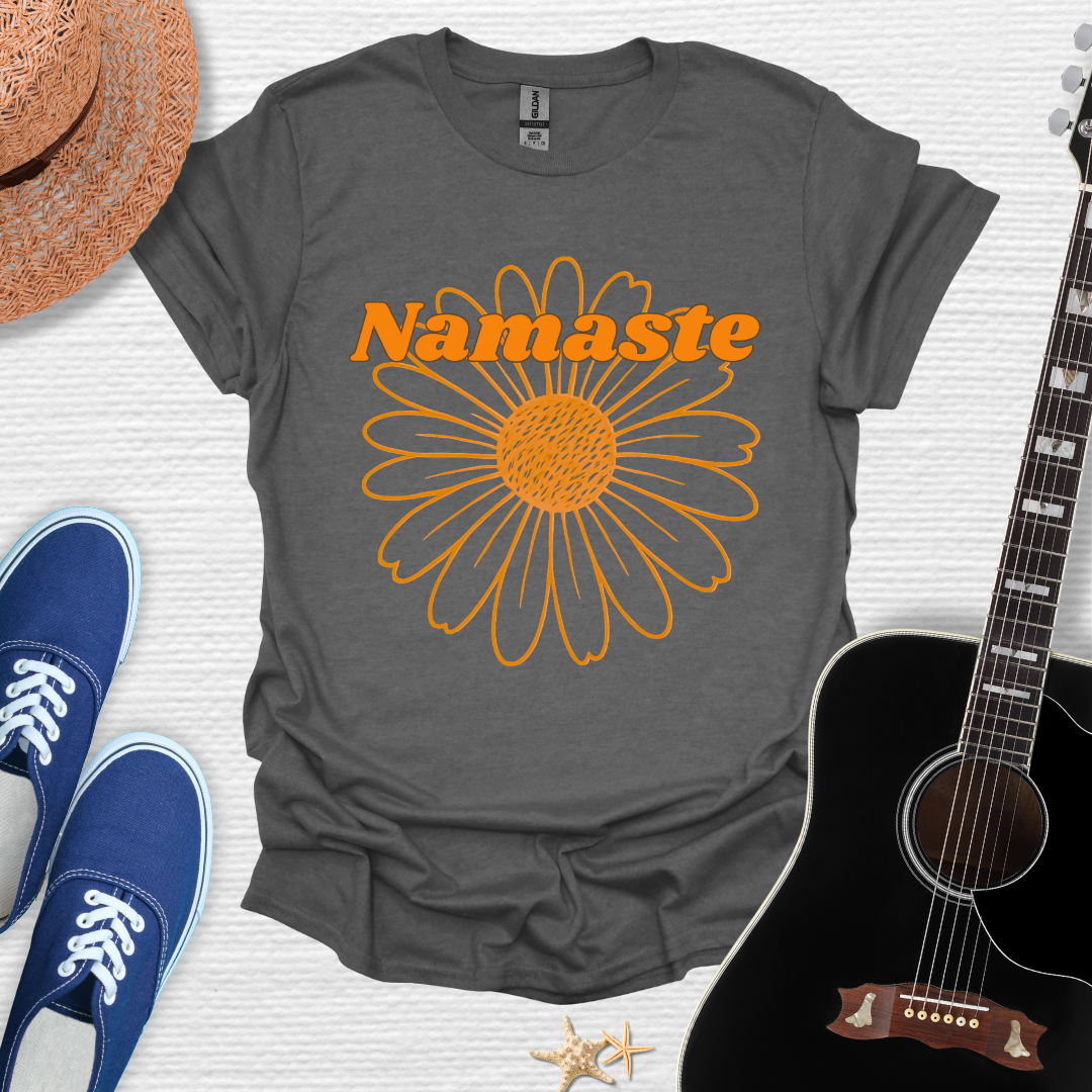 Namaste Floral & Boho Style Tee