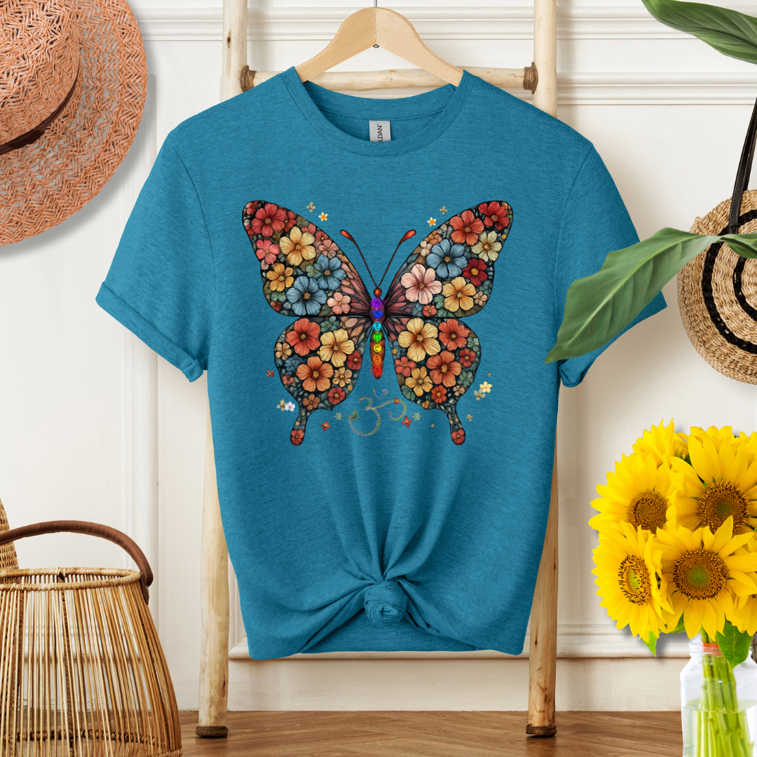 Summer Floral Butterfly Tee