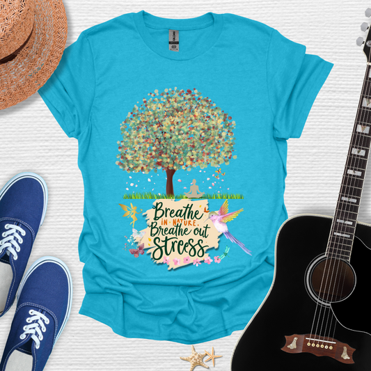 Breathe Out Stress Tee