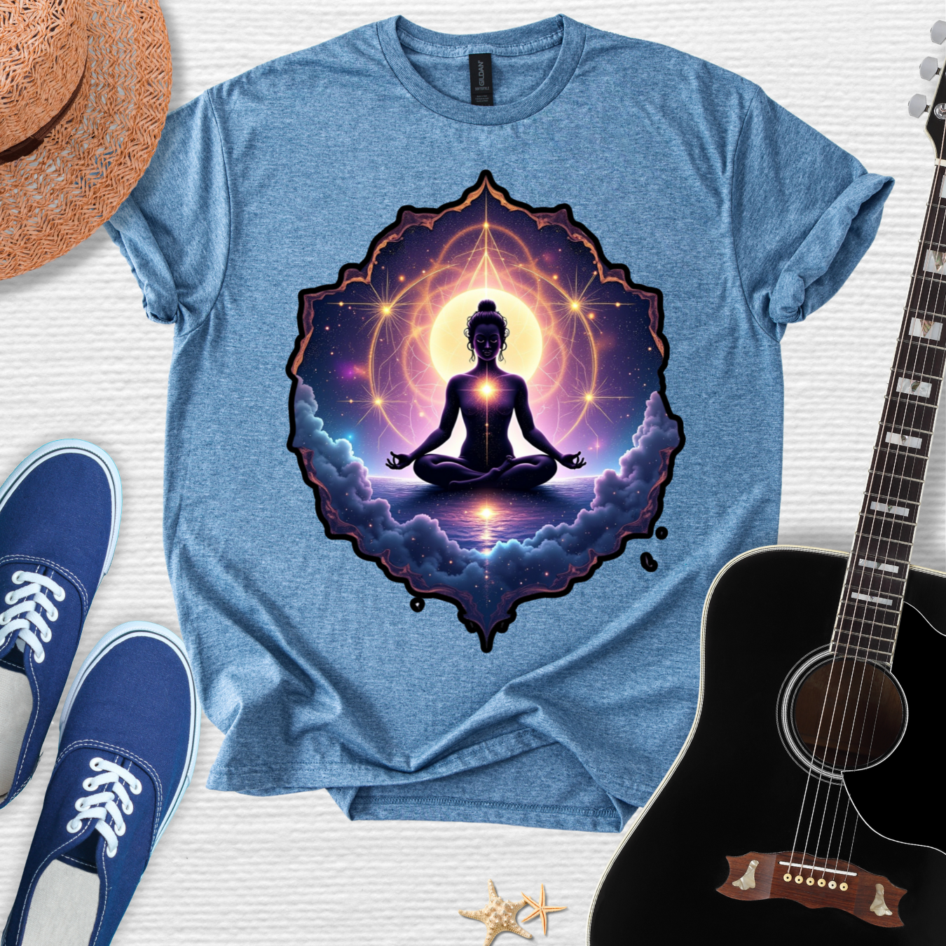 Zen Flow Unisex Softstyle Tee