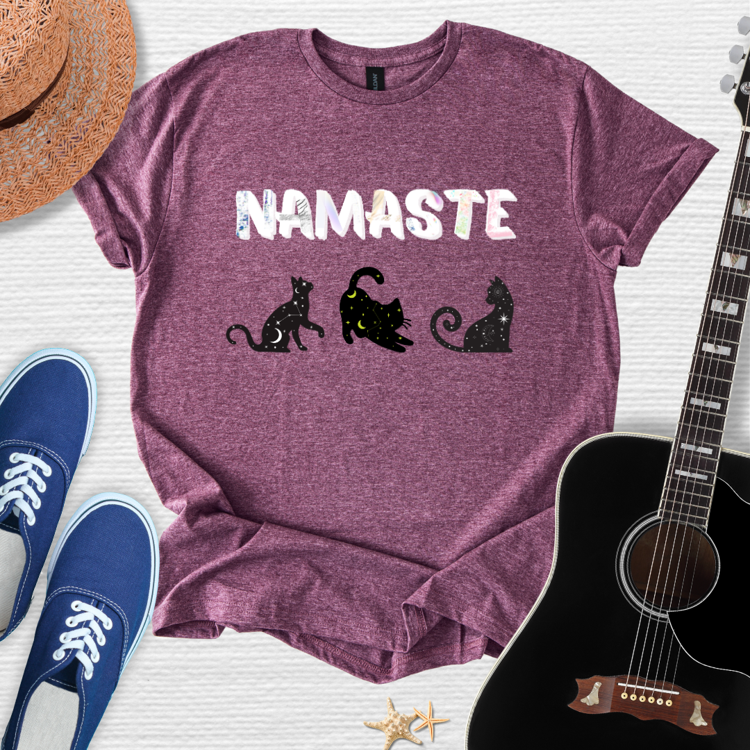 Namaste Cat Tee
