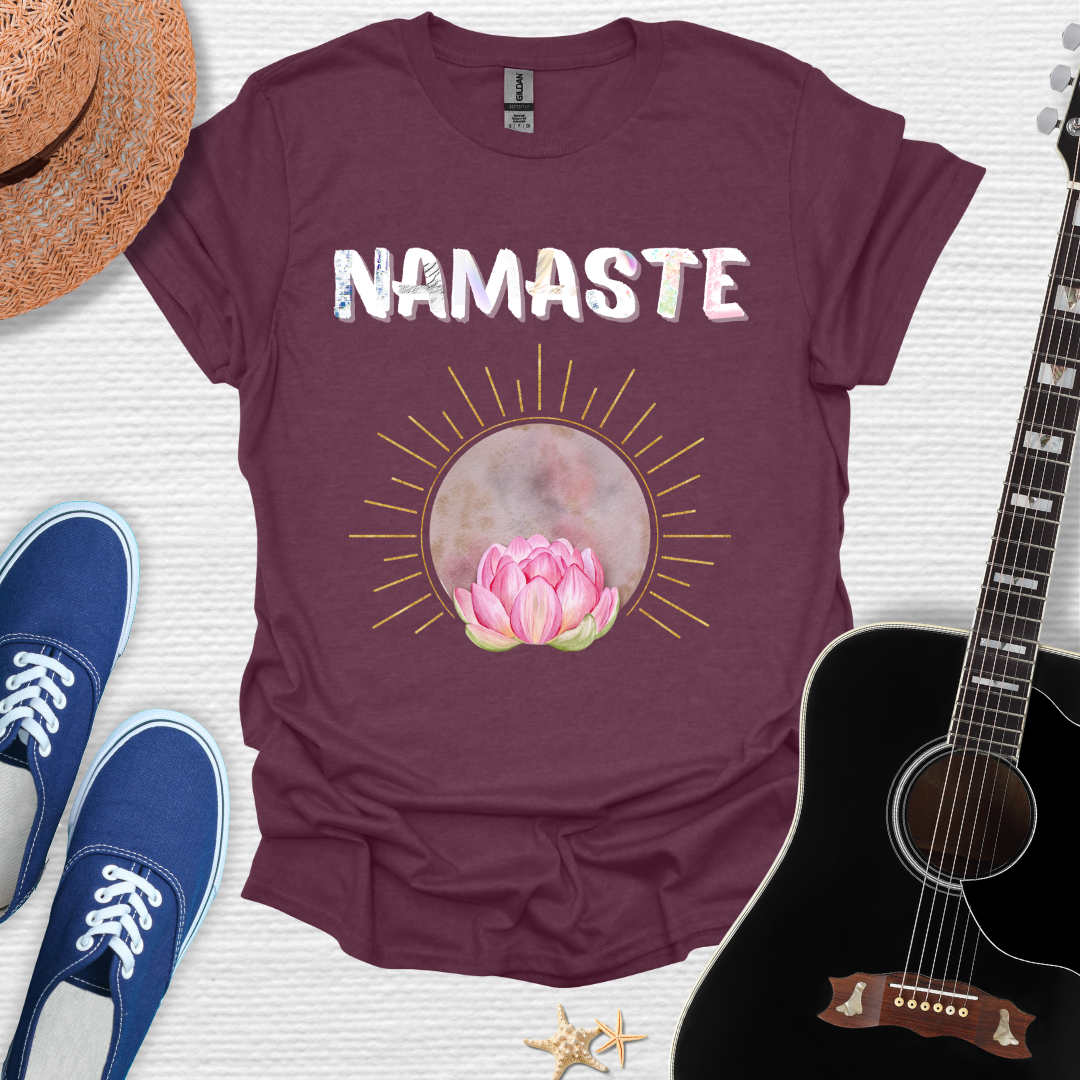Namaste Bloom - Yoga Lover Tee