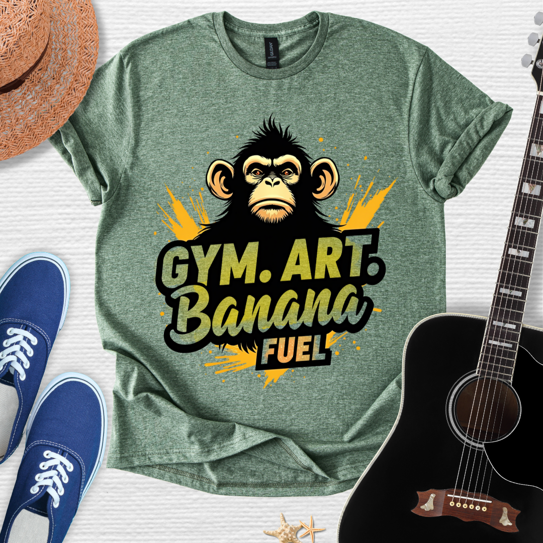 Gym Art Banana Fuel Tee