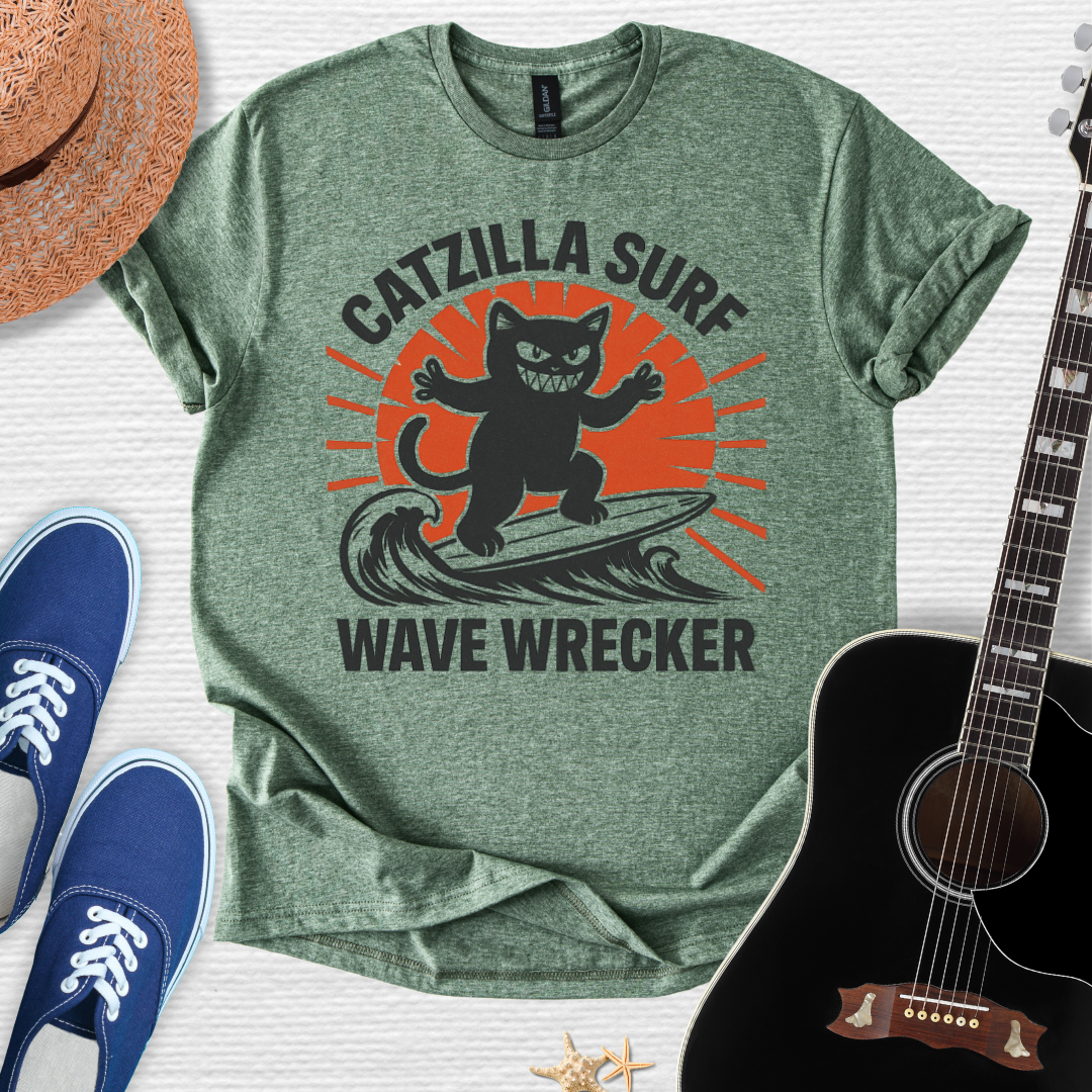 Catzilla Surf Tee
