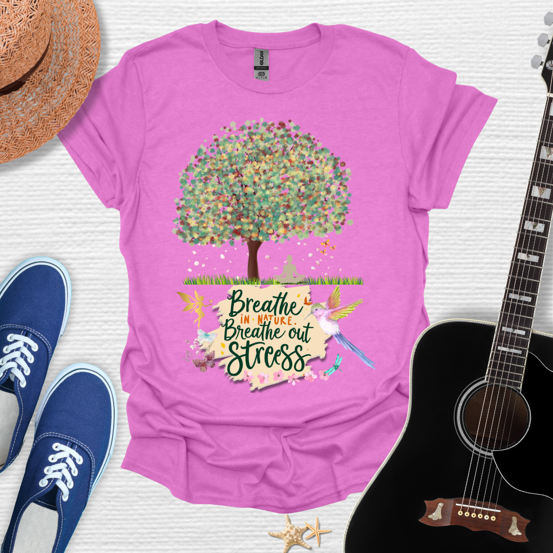 Breathe Out Stress Tee