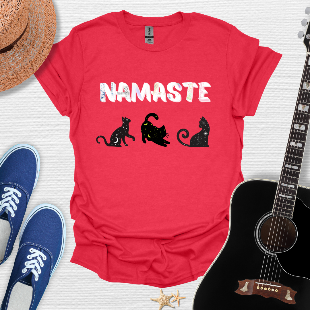 Namaste Cat Tee