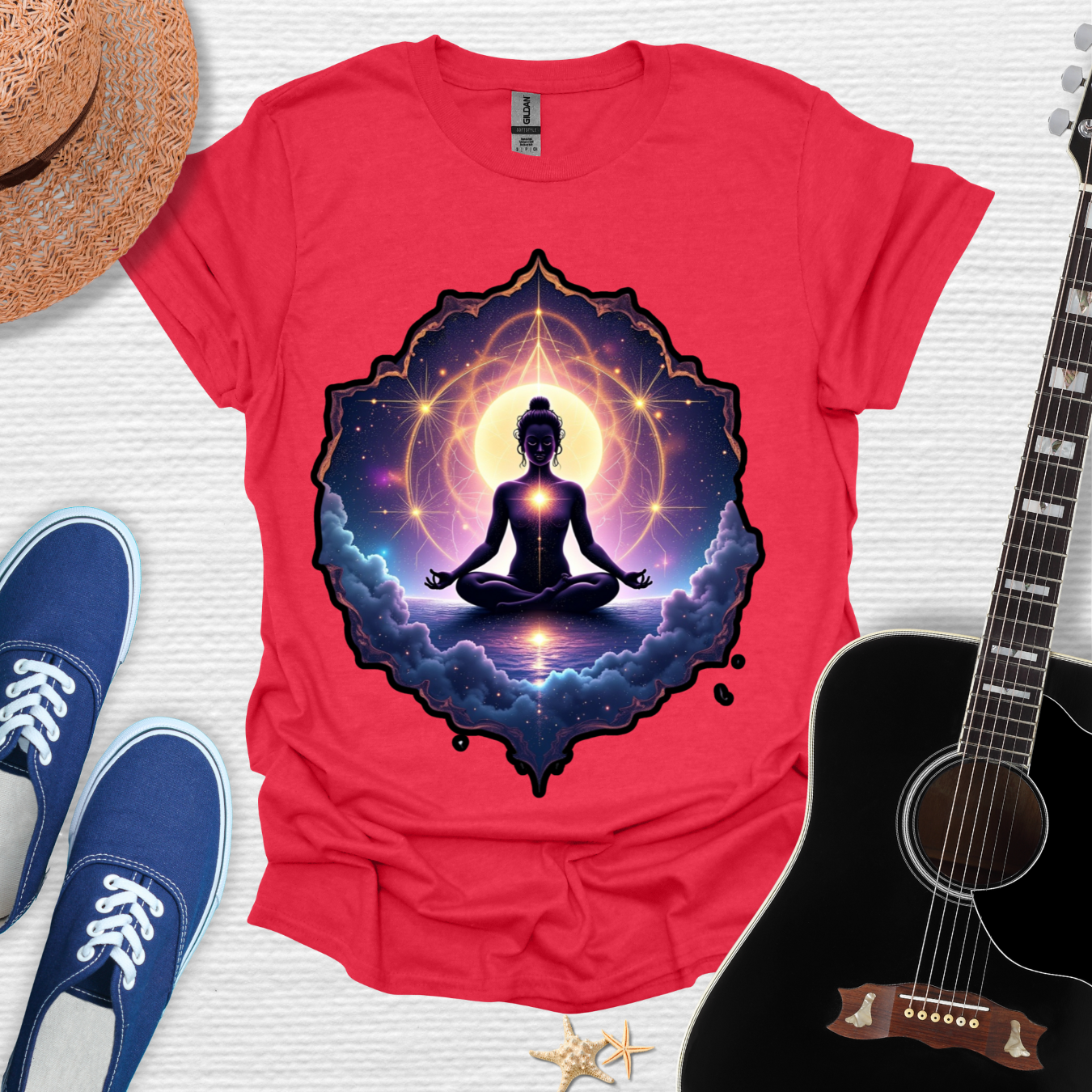 Zen Flow Unisex Softstyle Tee