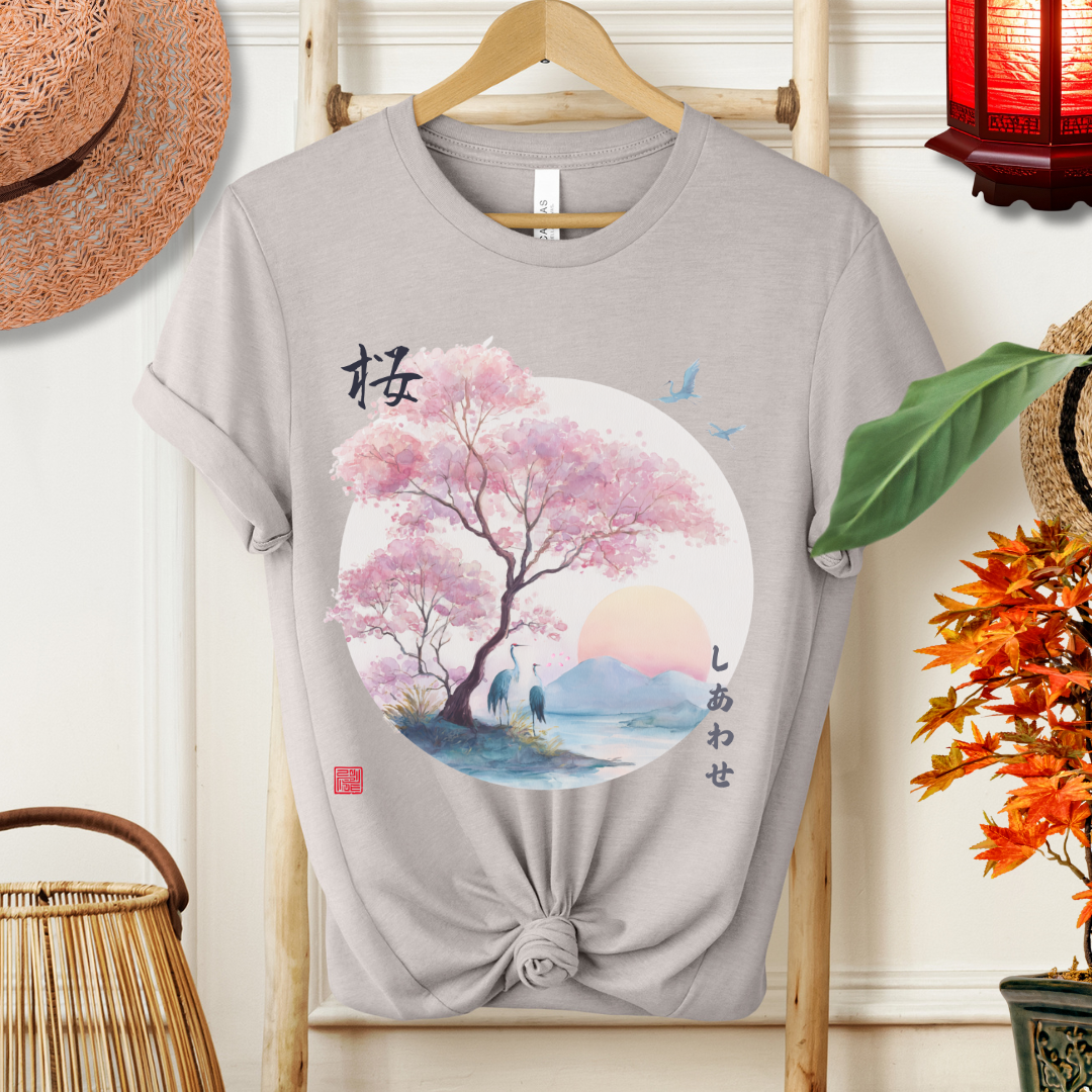 Japanese Sakura Art T-shirt