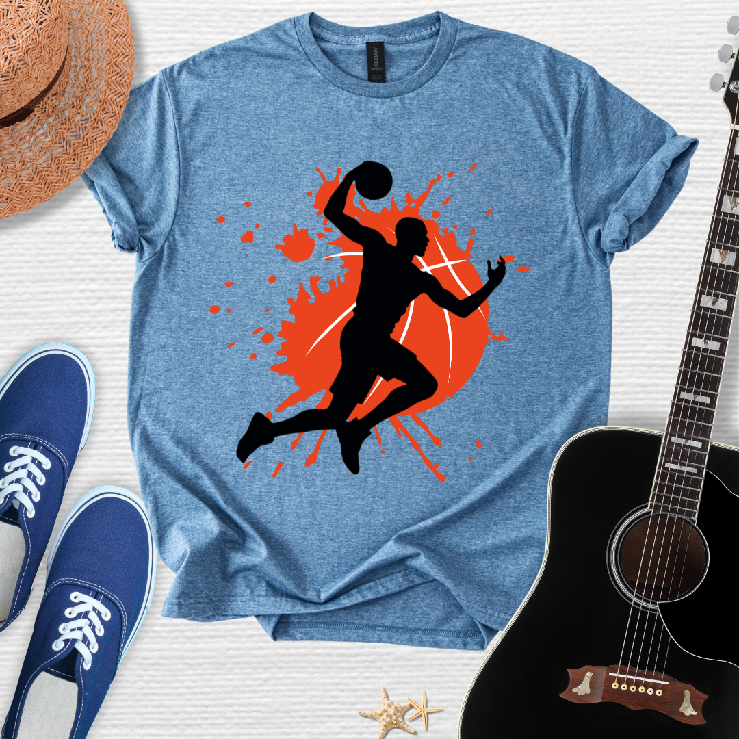 Sporty Splash Design Tee