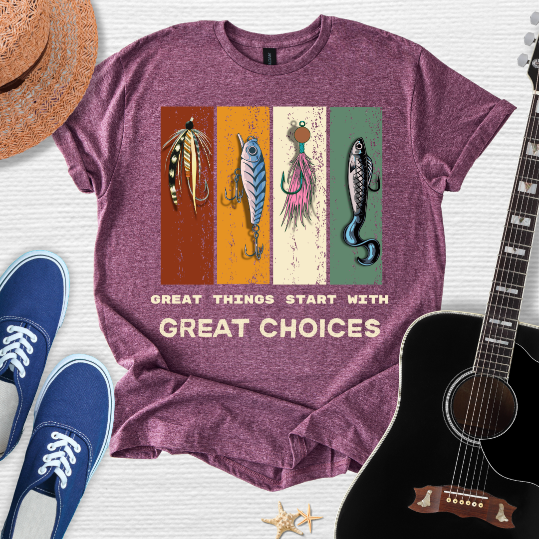 Great Baits, Great Beginnings Tee