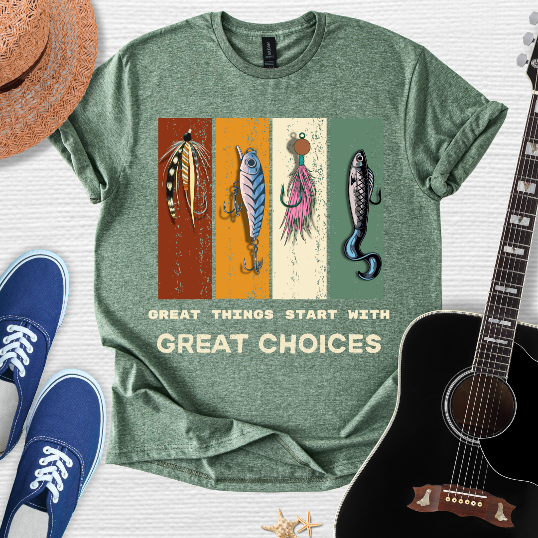 Great Baits, Great Beginnings Tee