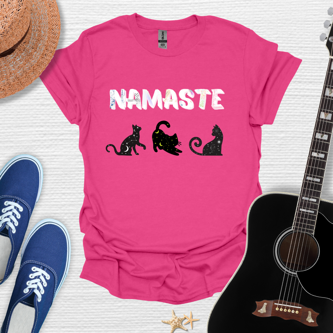 Namaste Cat Tee