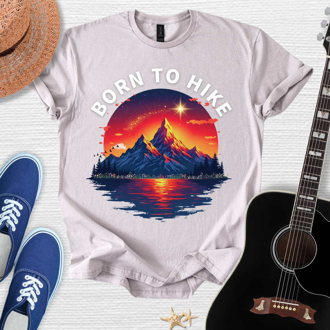 Born to Hike Unisex Softstyle Tee- Nature Lovers