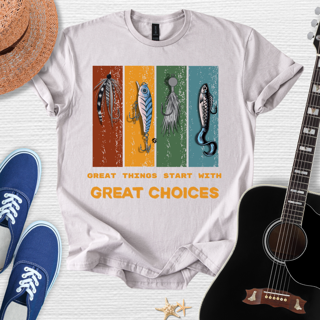 Great Baits, Great Beginnings Tee