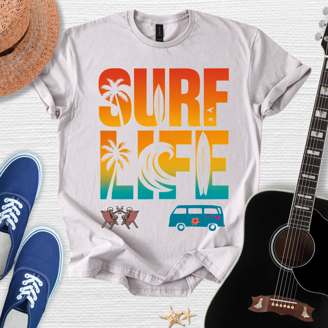 Retro Surf Life Tee
